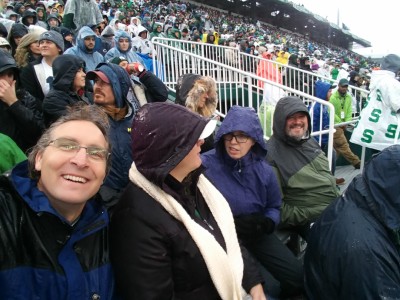 Erica at MSU Game